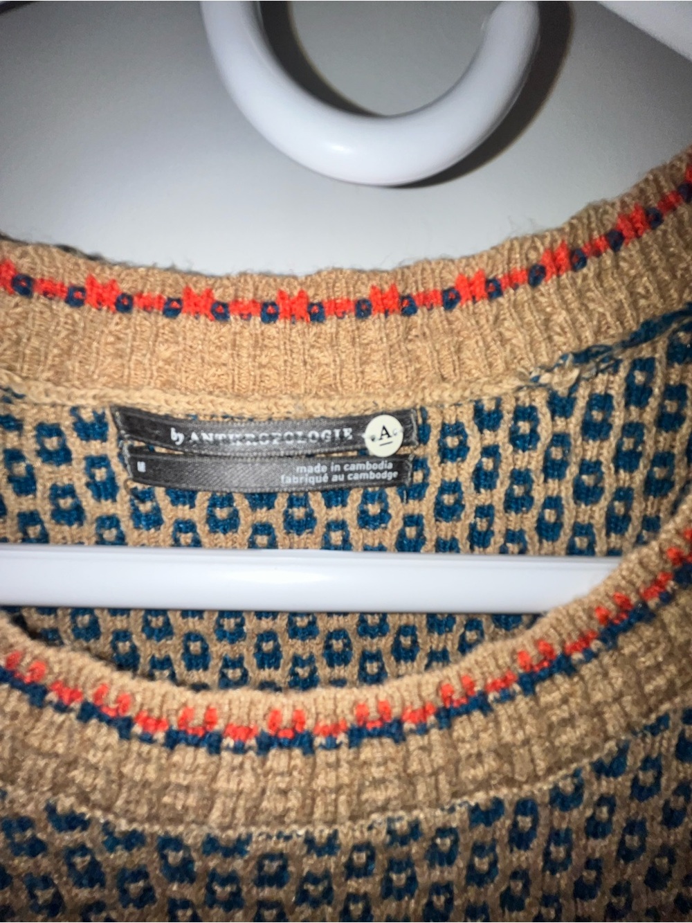 Anthropologie Keaton Sweater Tee - Picture 4 of 4